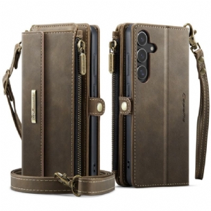 Housse Samsung Galaxy S25 FE Portefeuille CASEME