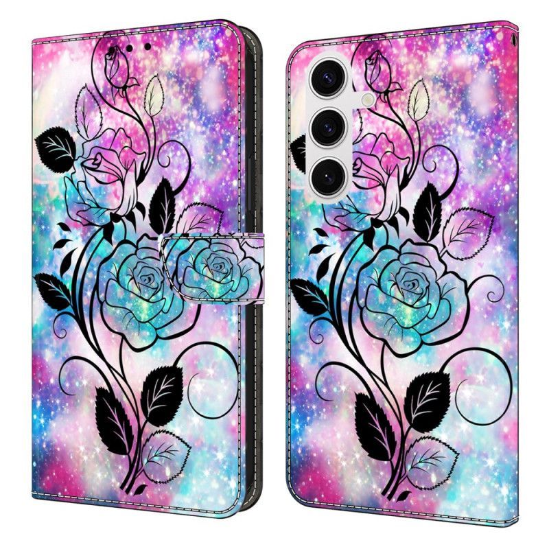 Housse Samsung Galaxy S25 FE Rose Dessiné