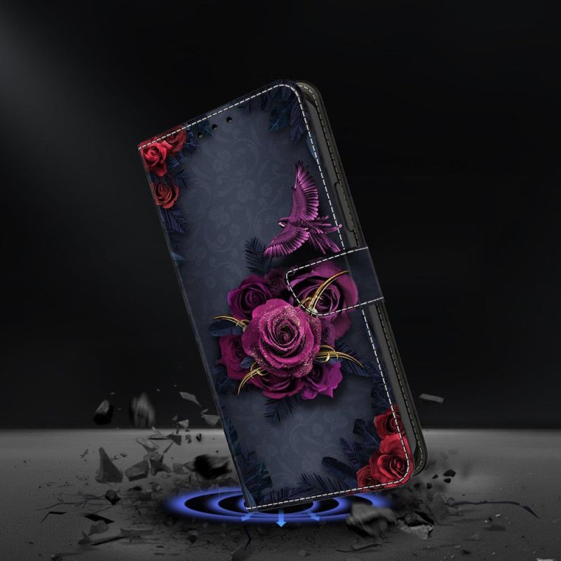 Housse Samsung Galaxy S25 FE Roses Sombres