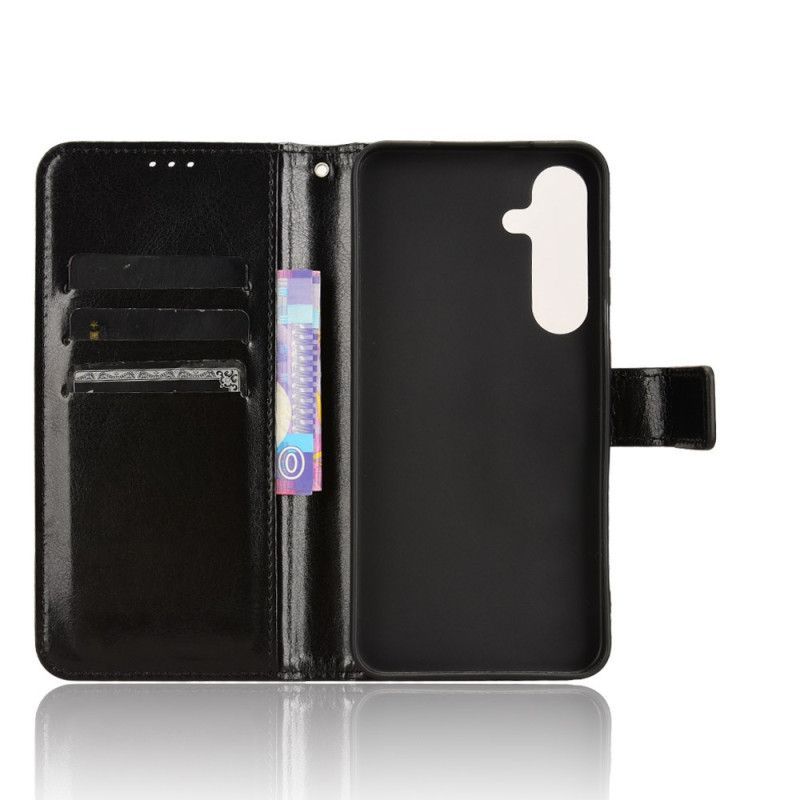 Housse Samsung Galaxy S25 FE Simili Cuir Flashy