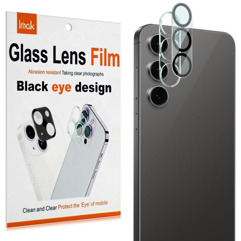 Lentille de Protection en Verre Trempé pour Samsung Galaxy S25 FE (Design Cercle Noir) IMAK