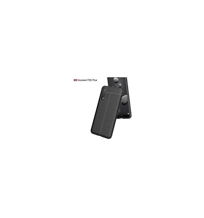 Coque Huawei P20 Pro Style cuir texturé