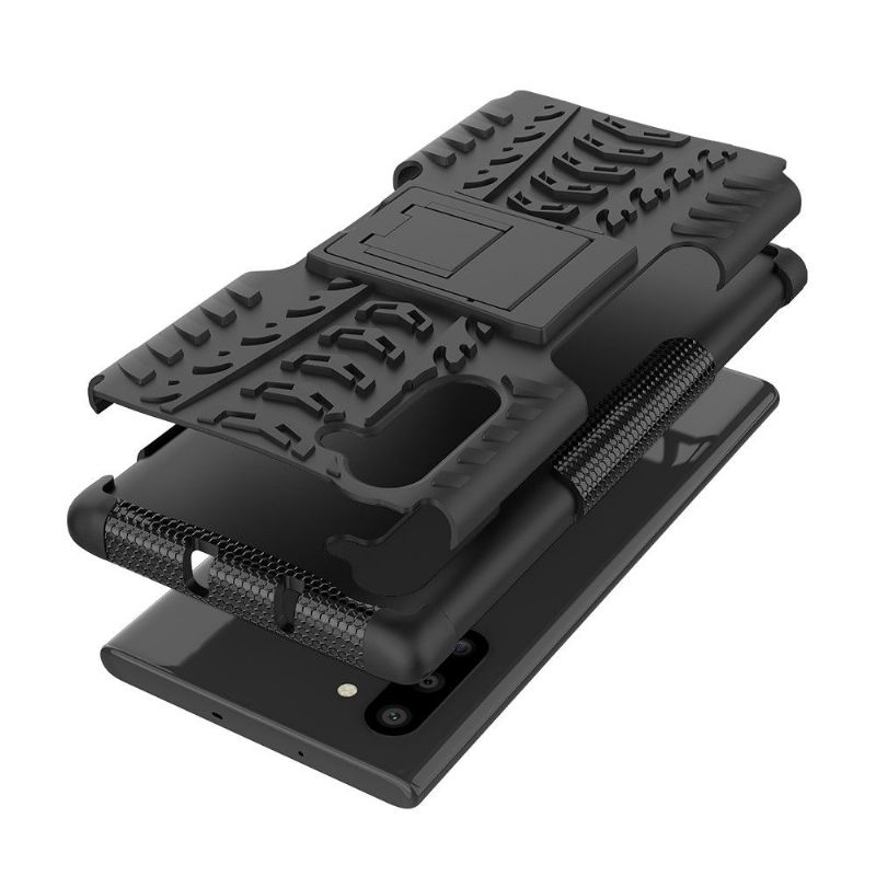 Samsung Galaxy Note 10 - Coque antidérapante avec support intégré