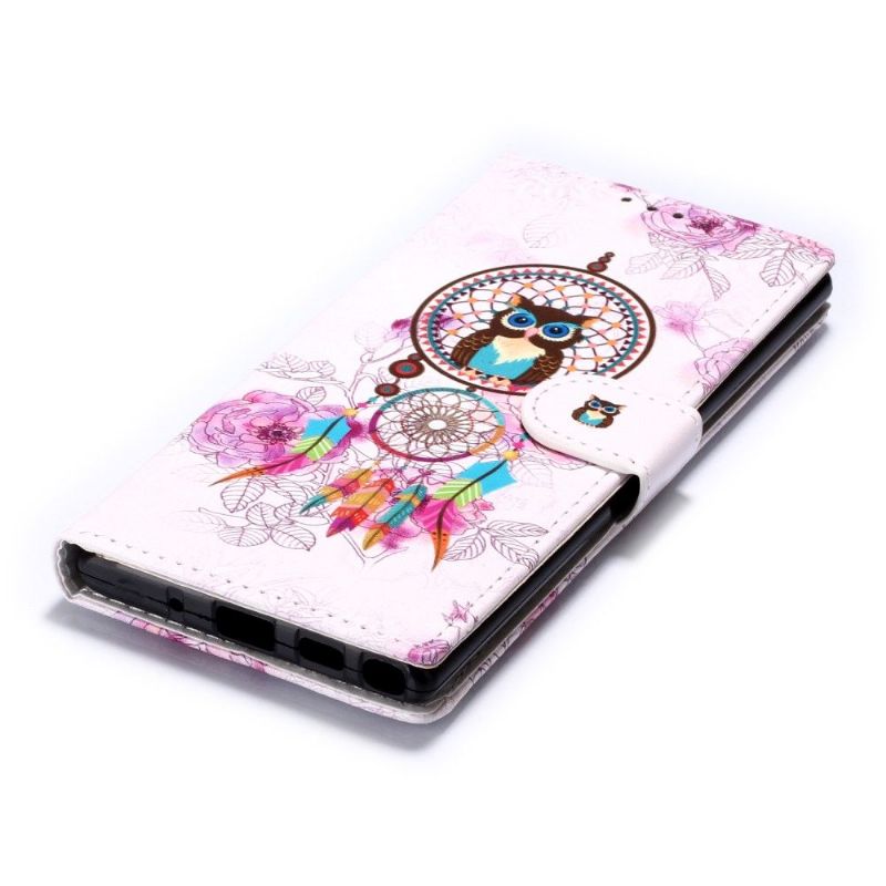 Samsung Galaxy Note 10 - Housse hibou et capteur de rêves colorés