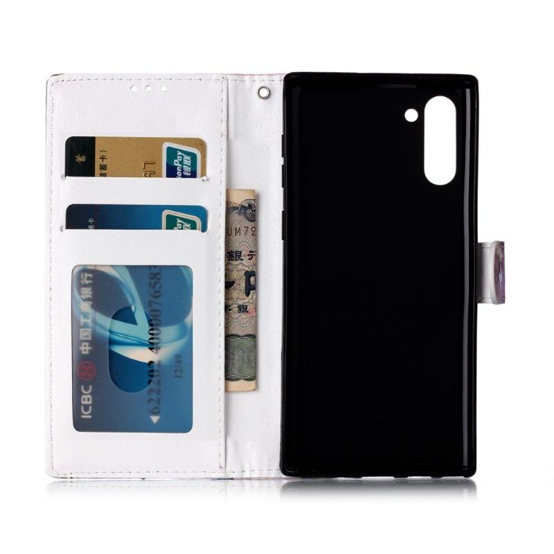 Samsung Galaxy Note 10 - Housse hibou et capteur de rêves colorés