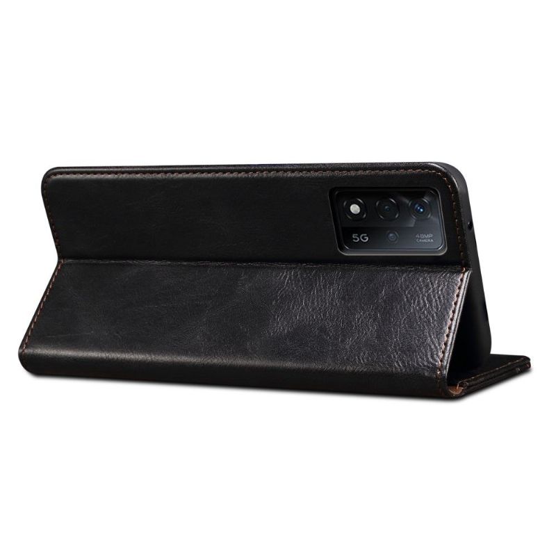 Housse Oppo A54 5G / A74 5G Ernestine coutures apparentes