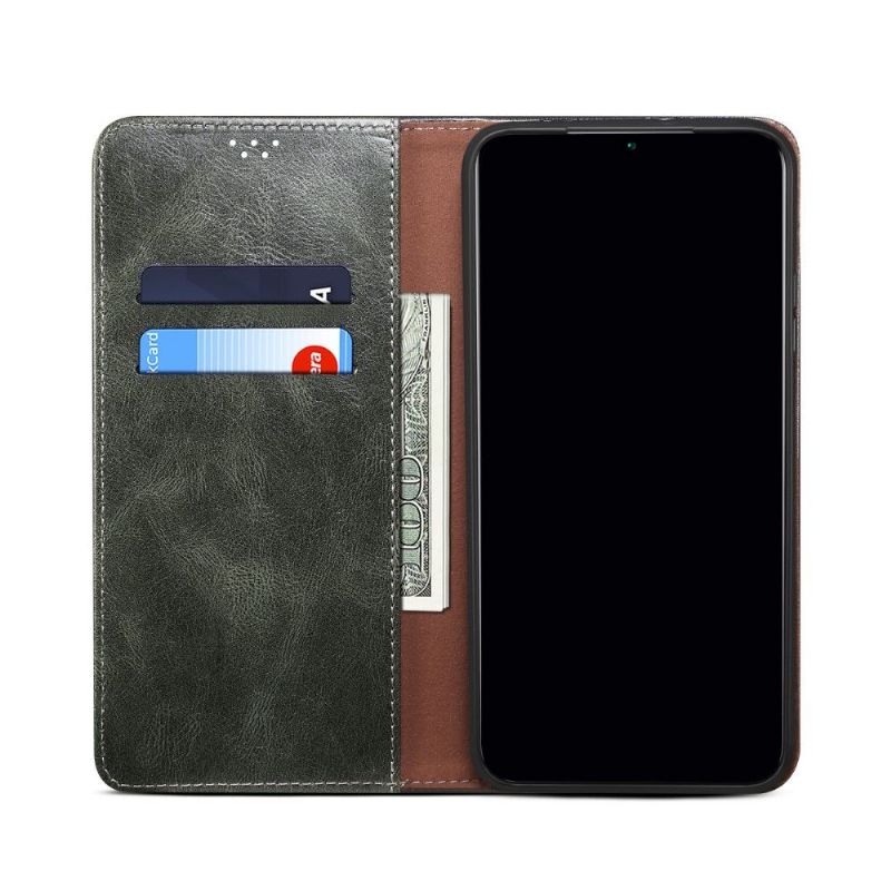 Housse Oppo A54 5G / A74 5G Ernestine coutures apparentes