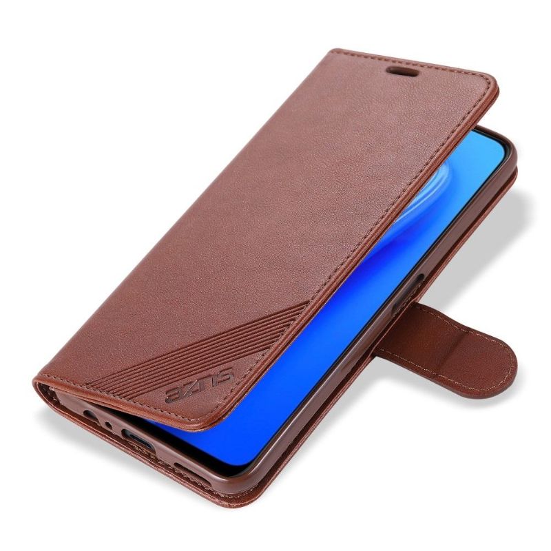 Housse Oppo A74 5G / A54 5G AZNS simili cuir