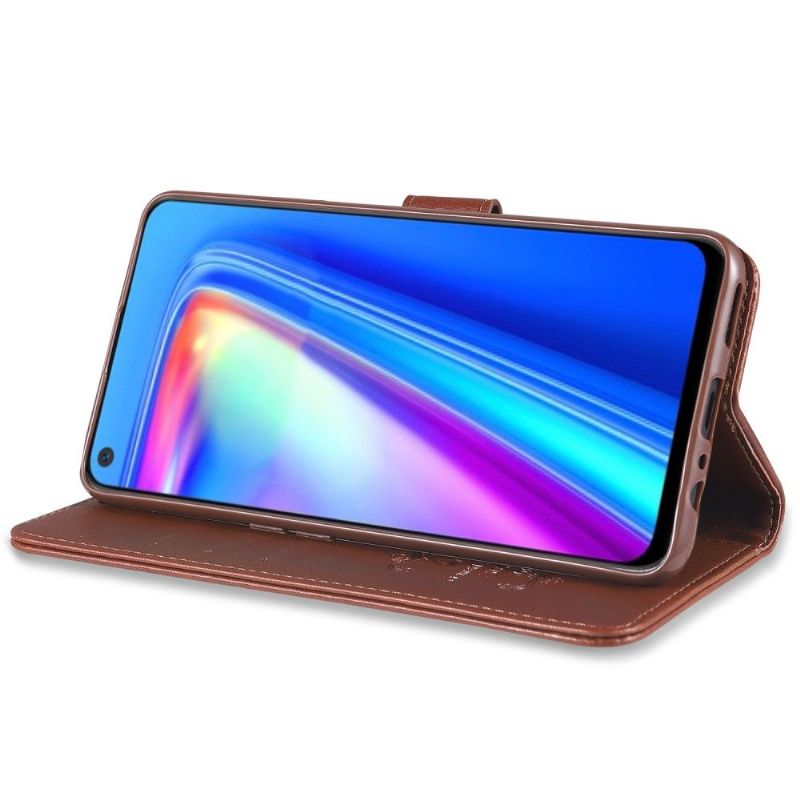 Housse Oppo A74 5G / A54 5G AZNS simili cuir