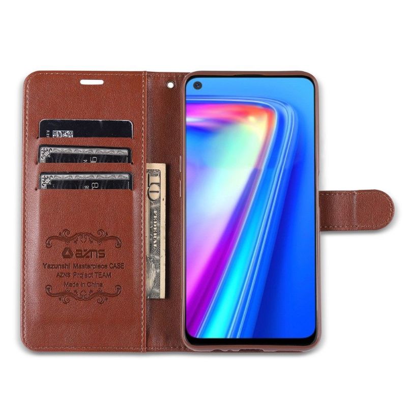 Housse Oppo A74 5G / A54 5G AZNS simili cuir