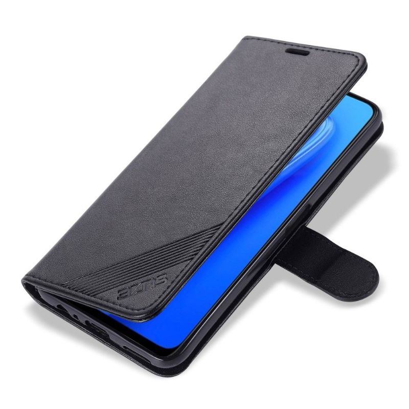 Housse Oppo A74 5G / A54 5G AZNS simili cuir