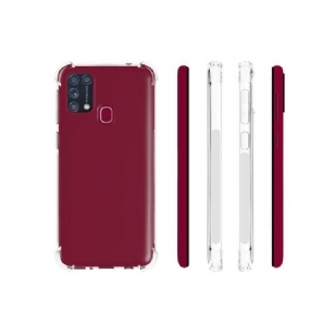 Coque transparente Samsung Galaxy M31 angles renforcés
