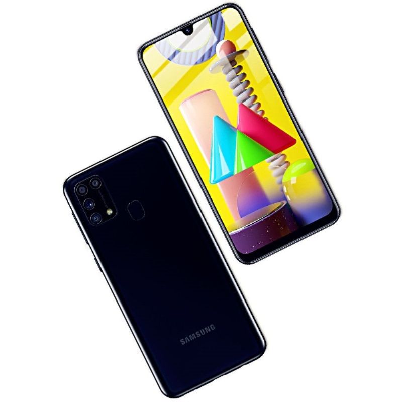 Protection d’écran Samsung Galaxy M31 en verre trempé full size