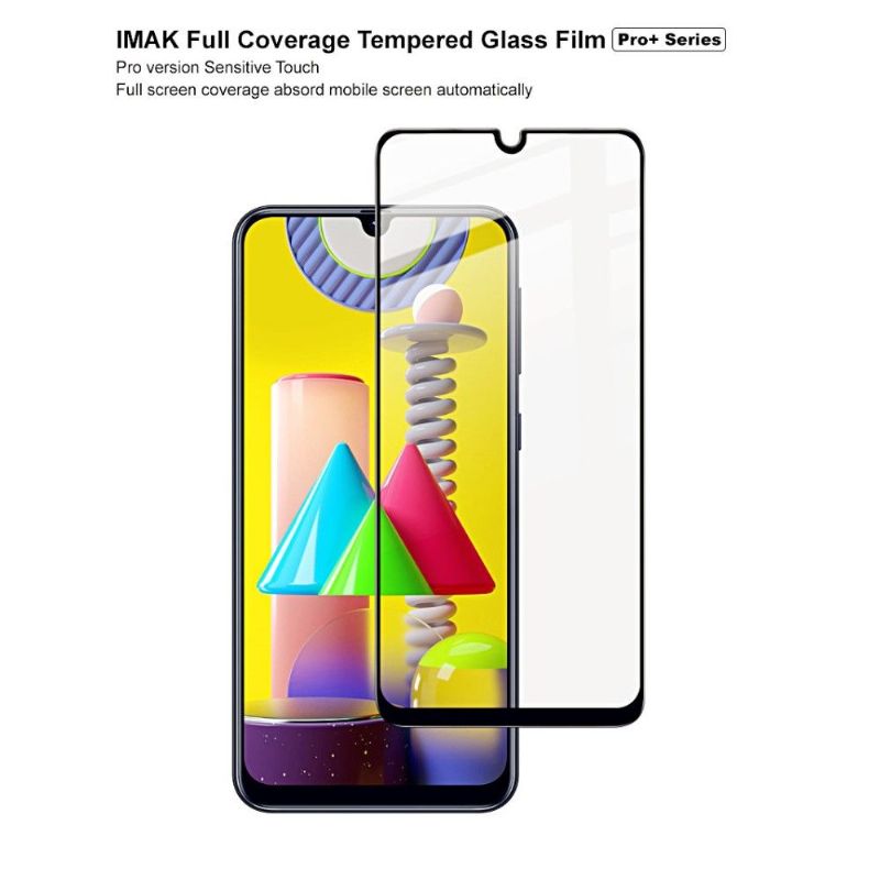 Protection d’écran Samsung Galaxy M31 en verre trempé full size