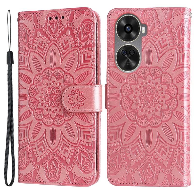 Housse Huawei Nova 12 SE Mandala à Lanière
