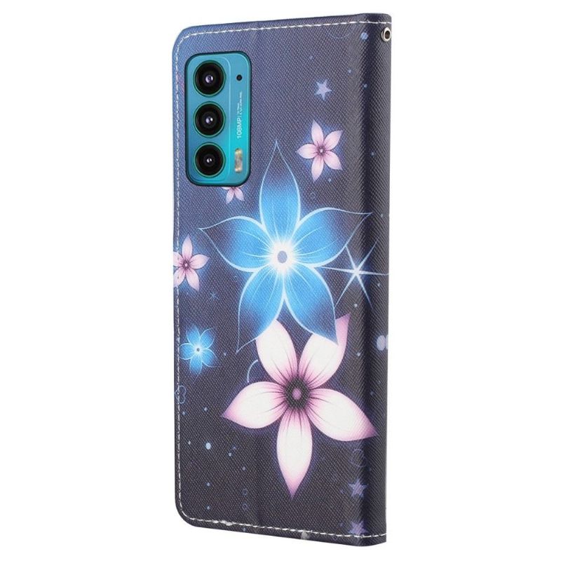 Housse Motorola Edge 20 Fleurs