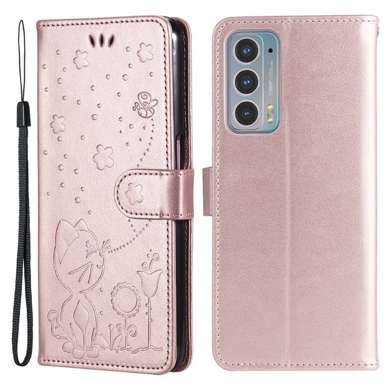 Housse Motorola Edge 20 Illustration chat