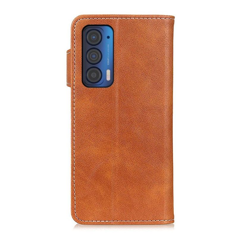 Motorola Edge 20 - Housse S Shape coutures apparentes