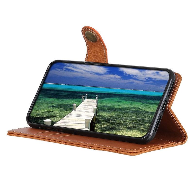 Motorola Edge 20 - Housse S Shape coutures apparentes