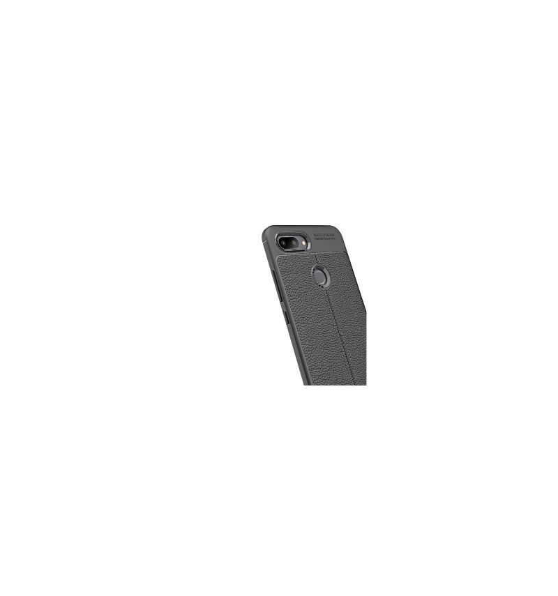 Coque Xiaomi Mi 8 Lite Style cuir texture litchi