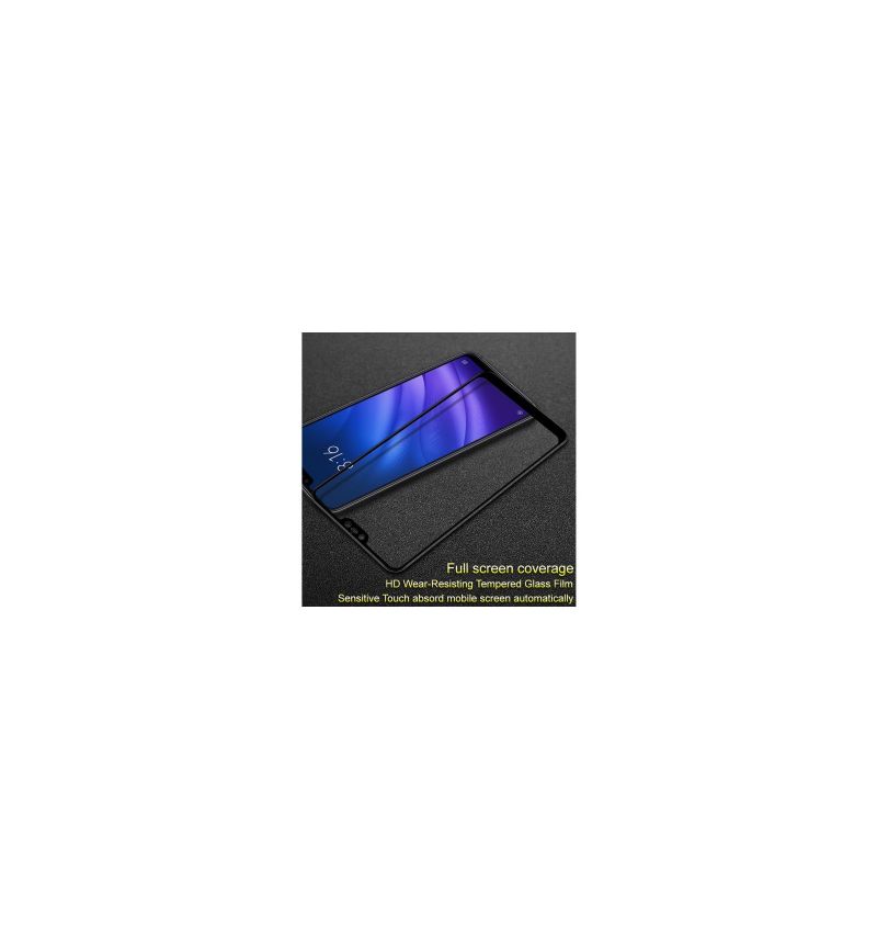 Protection d’écran Xiaomi Mi 8 Lite en Verre Trempé Full Size - Noir