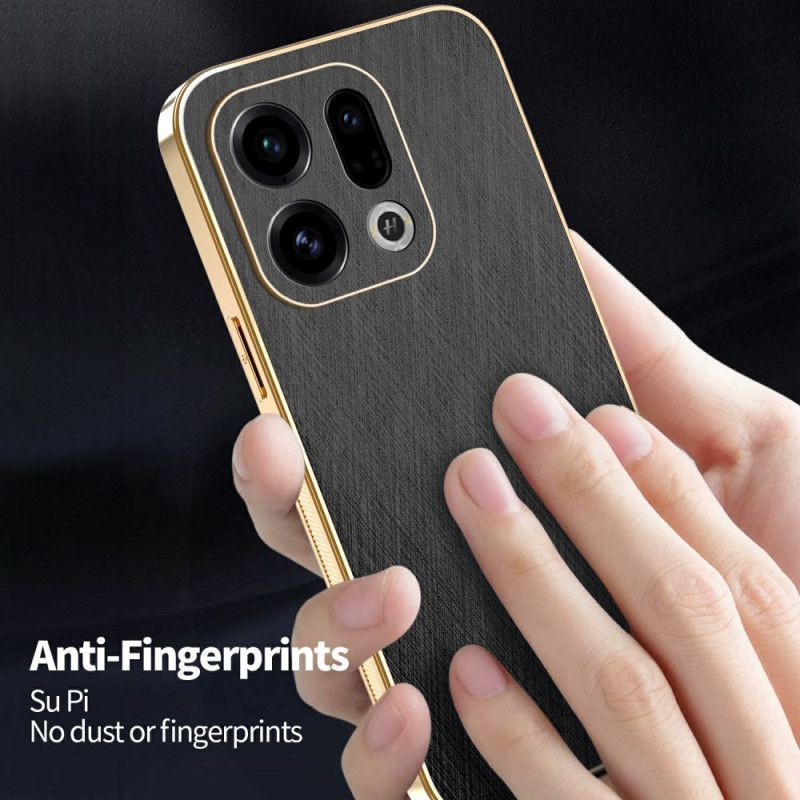 Coque Oppo Find X9 5G Effet Cuir KADEM