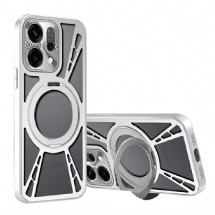 Coque Oppo Find X9 5G Support Magnétique Rotatif et Dissipation Thermique