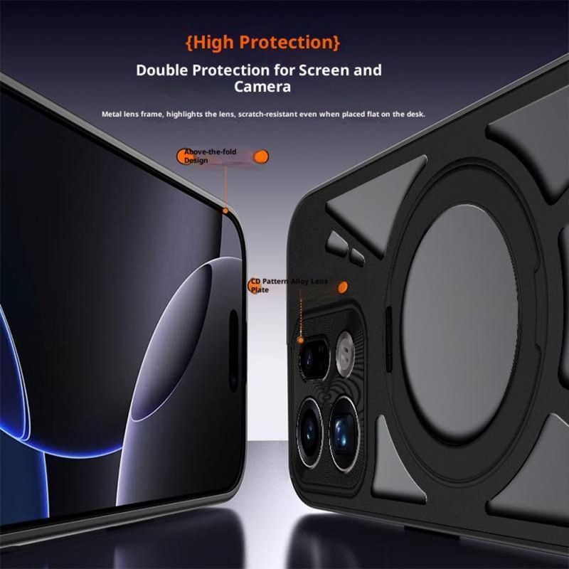 Coque Oppo Find X9 5G Support Magnétique Rotatif et Dissipation Thermique