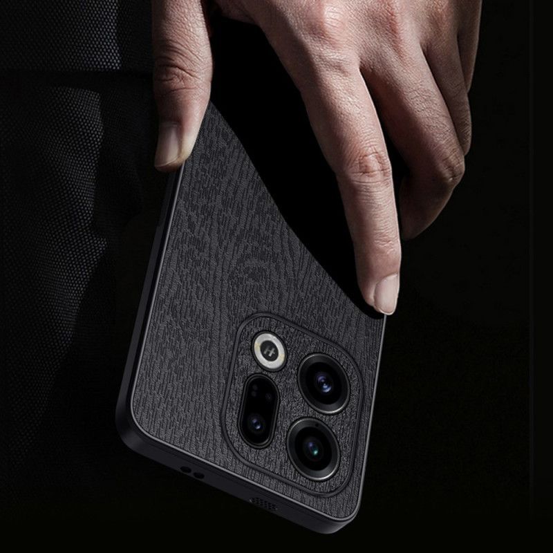 Coque Oppo Find X9 5G Texture Bois