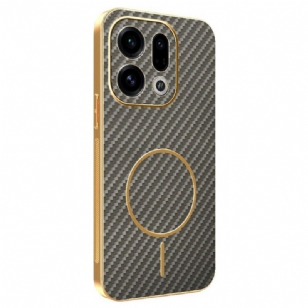 Coque Oppo Find X9 5G Texture Fibre de Carbone