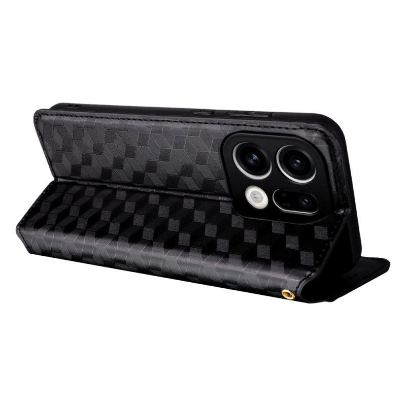 Flip Cover Oppo Find X9 5G Motif Losanges