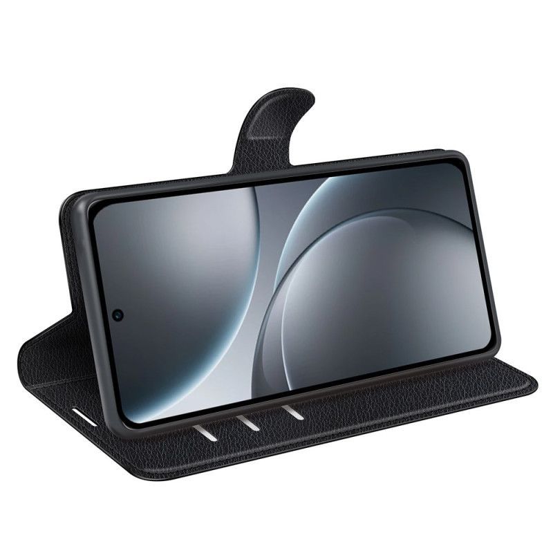 Housse Oppo Find X9 5G Siimili Cuir Litchi