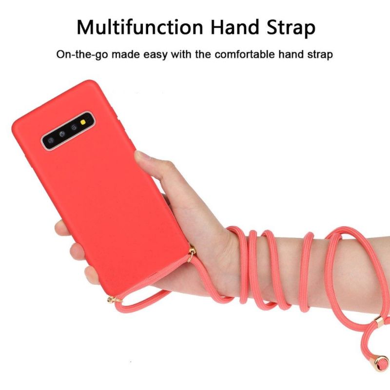 Coque Samsung Galaxy S10 avec lacet