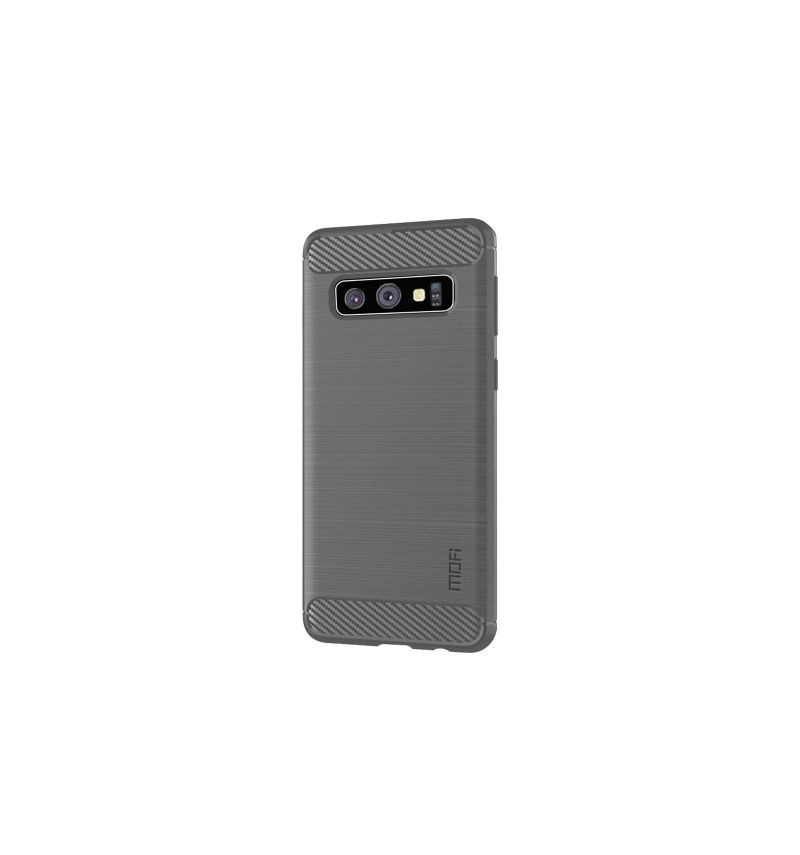 Coque Samsung Galaxy S10 gel brossé Mofi