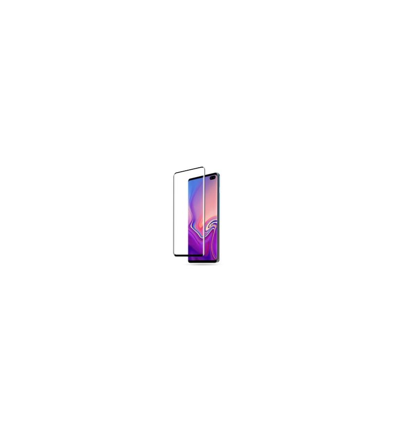 Samsung Galaxy S10 - Protection d’écran en verre trempé Full Size - Noir