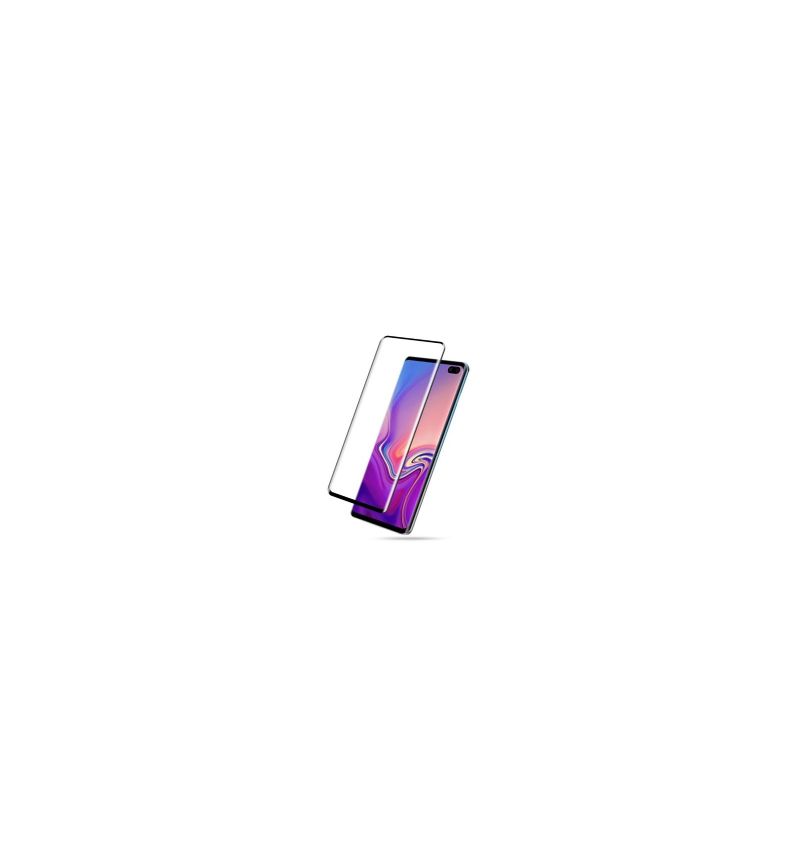 Samsung Galaxy S10 - Protection d’écran en verre trempé Full Size - Noir