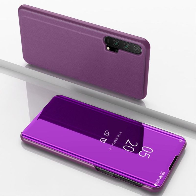 Honor 20 Pro - Coque avec rabat effet miroir