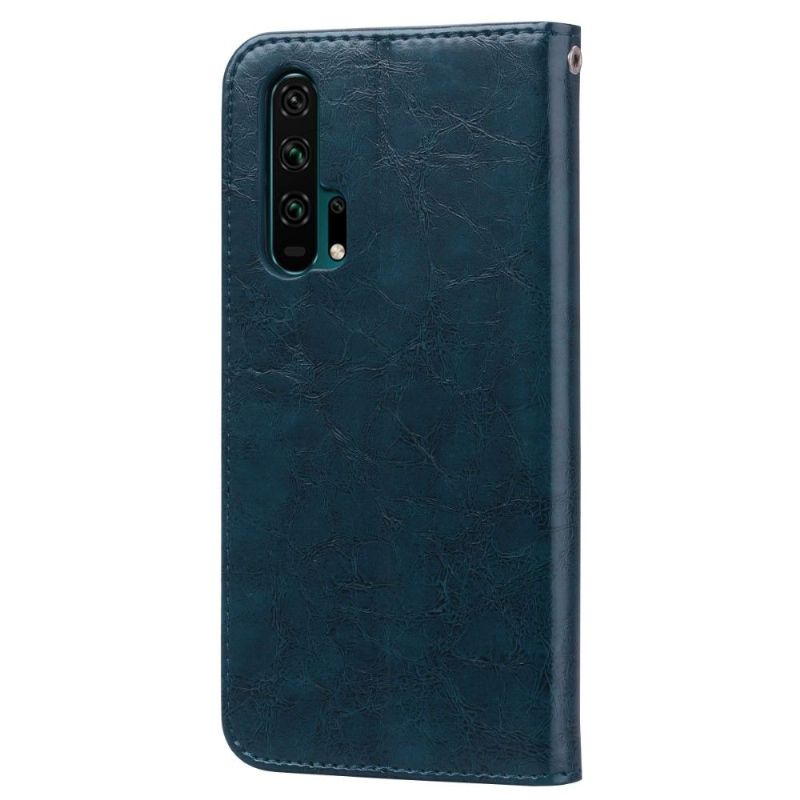 Honor 20 Pro - Étui DeLuxe Effet Cuir Vintage
