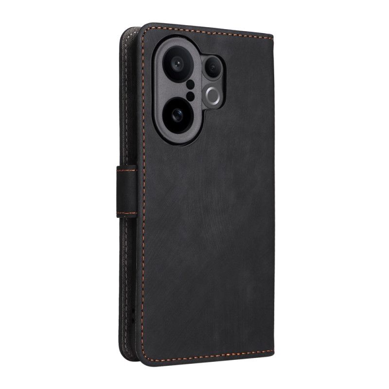 Housse Vivo X200 FE Effet Daim à Lanière