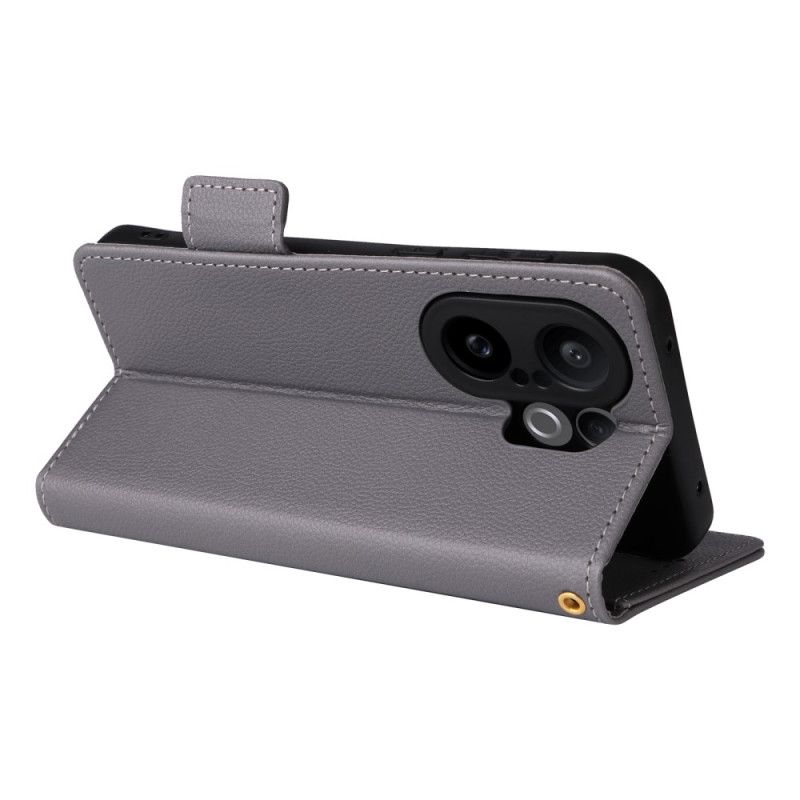 Housse Vivo X200 FE Simili Cuir à Lanière