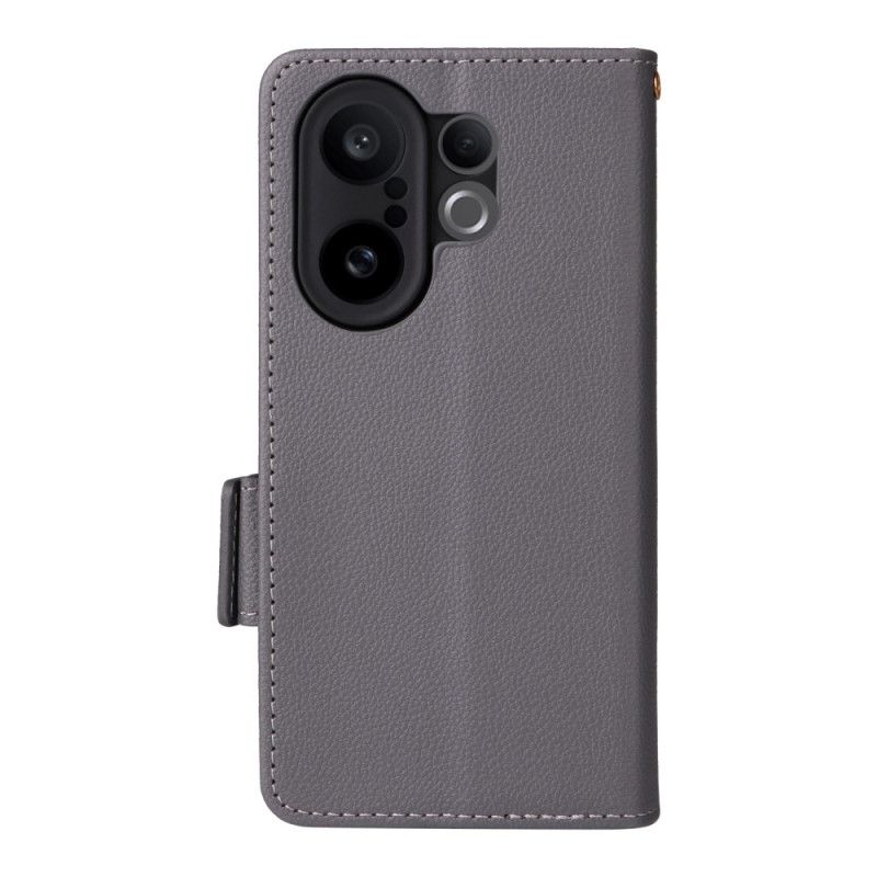 Housse Vivo X200 FE Simili Cuir à Lanière