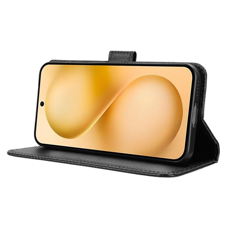 Housse Vivo X200 FE Simili Cuir Texturé