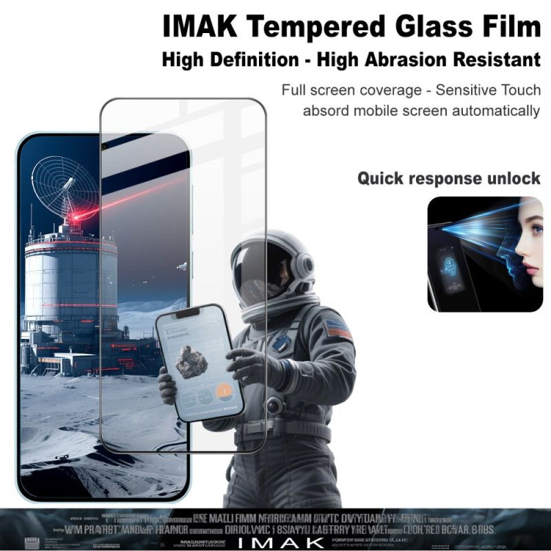 Protection en Verre Trempé Intégrale pour Écran Vivo X200 FE IMAK
