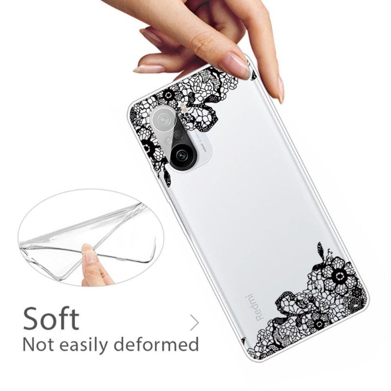 Coque Xiaomi Mi 11i 5G / Poco F3 fleur dentelle
