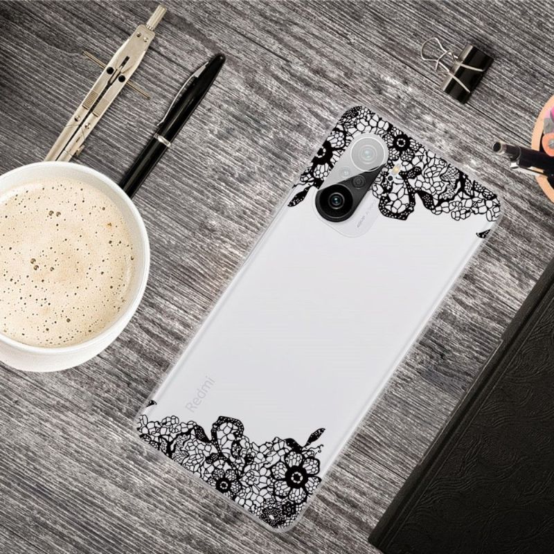 Coque Xiaomi Mi 11i 5G / Poco F3 fleur dentelle