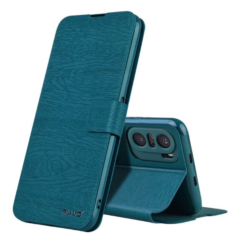Housse Xiaomi Mi 11i 5G / Poco F3 ALIVO Simili Cuir Effet Écorce