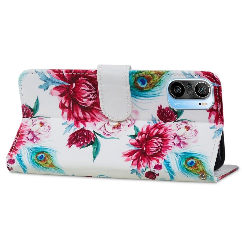 Housse Xiaomi Mi 11i 5G / Poco F3 Paon fleur