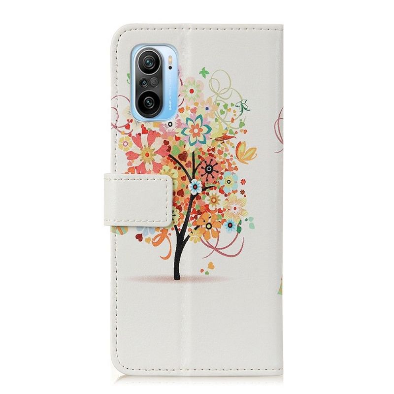 Housse Xiaomi Mi 11i / Poco F3 Arbre à fleurs