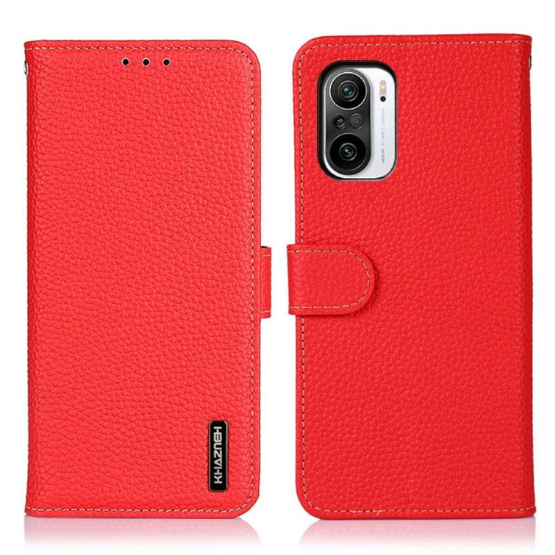 Housse Xiaomi Mi 11i / Poco F3 Cuir KHAZNEH