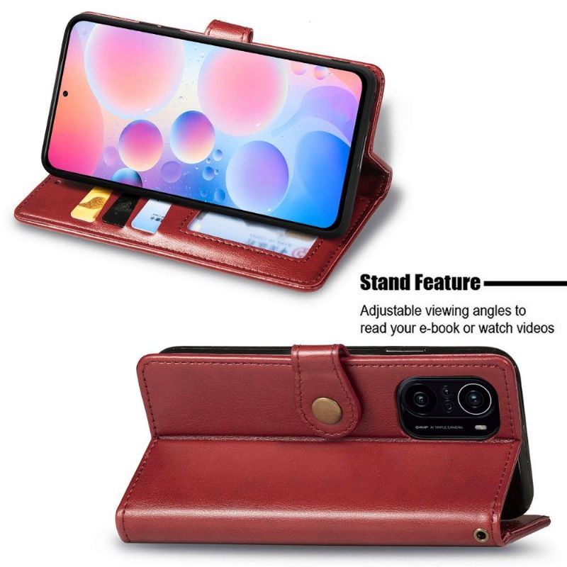 Housse Xiaomi Mi 11i / Poco F3 Indila Simili Cuir